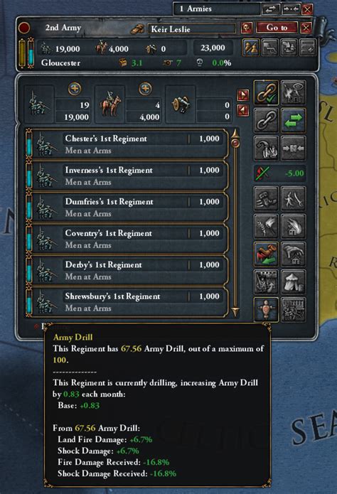 eu4 how to drill armies